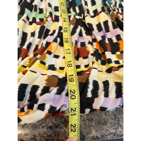 Paul Smith Black Label Multi Color Balloon Hem Mini Skirt Size Large - Picture 7 of 7